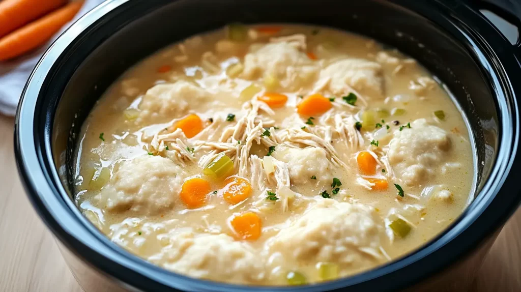 chicken and dumplings crockpot