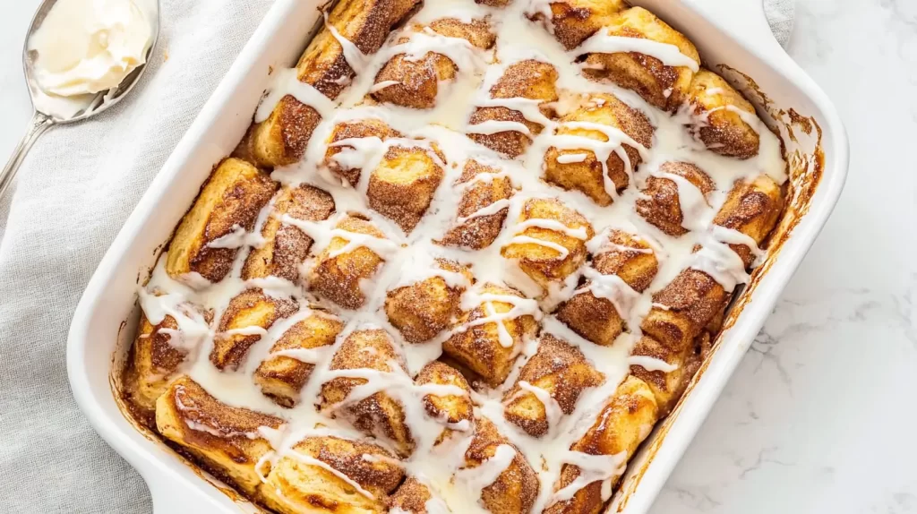 cinnamon roll french toast