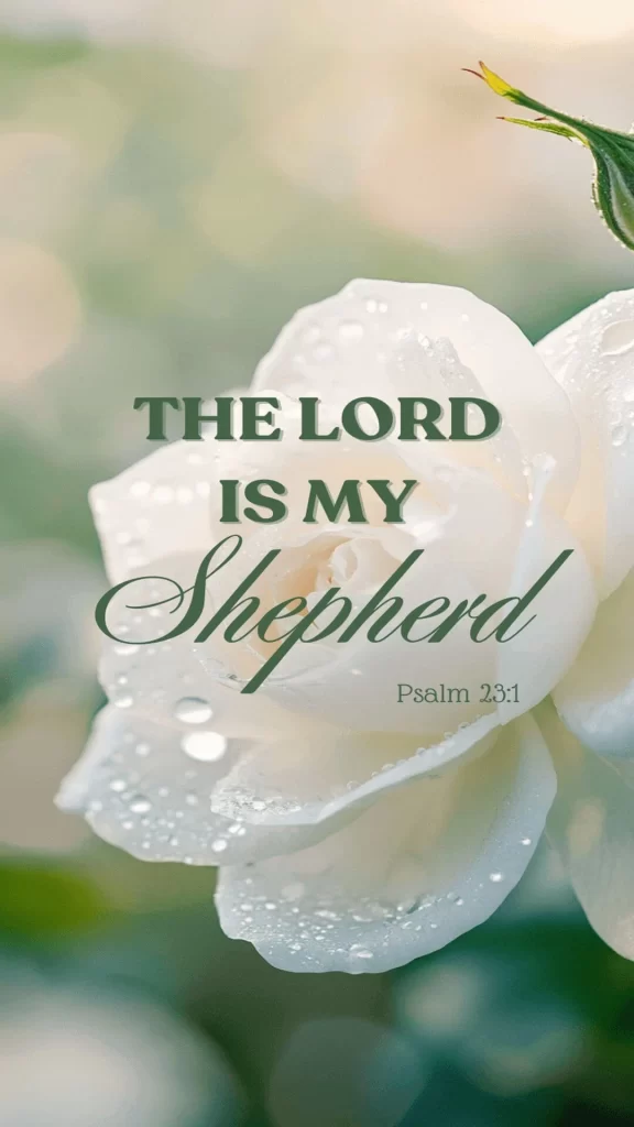 the lord is my shepherd