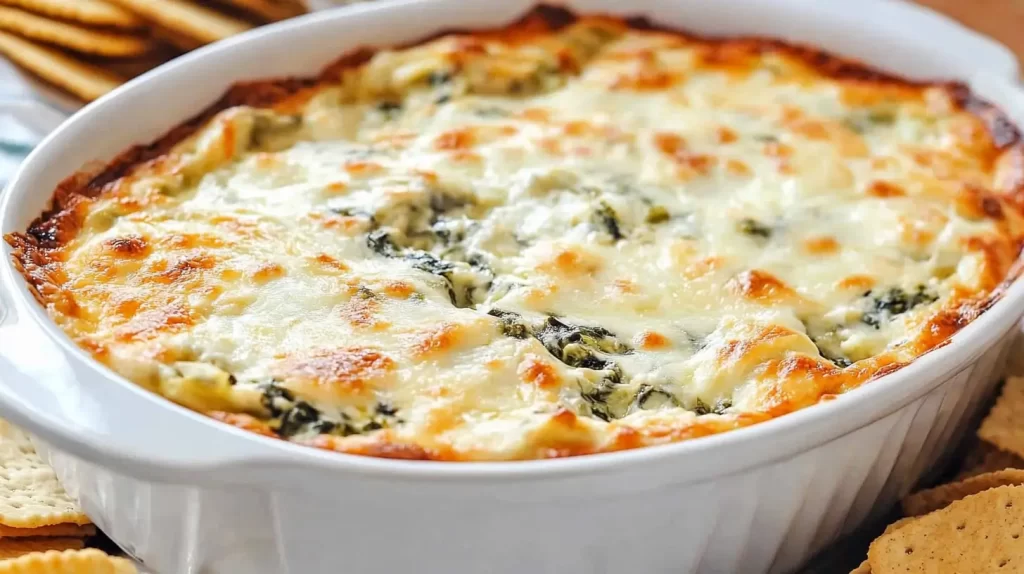 spinach cheese artichoke dip 