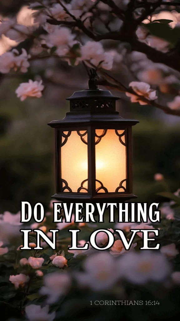 do everything in love