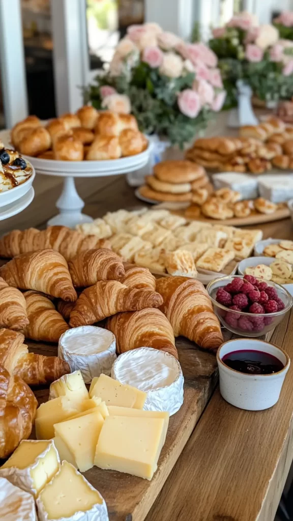 brunch grazing table