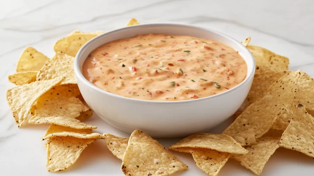 queso and chips