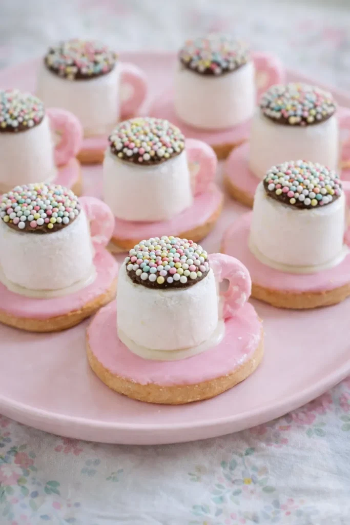 tea cup marshmallow treats
