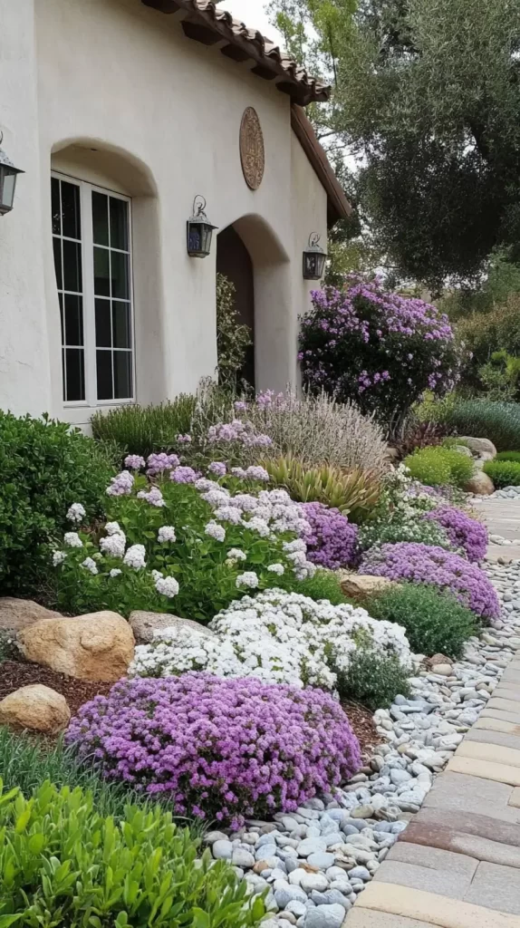 front yard landscape