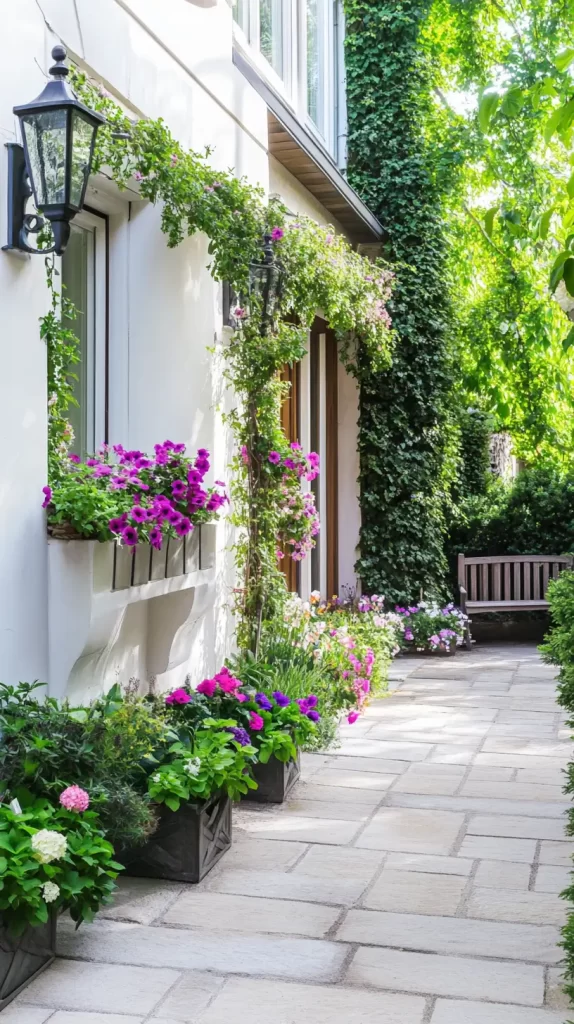 front yard landscape