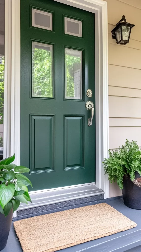 green door