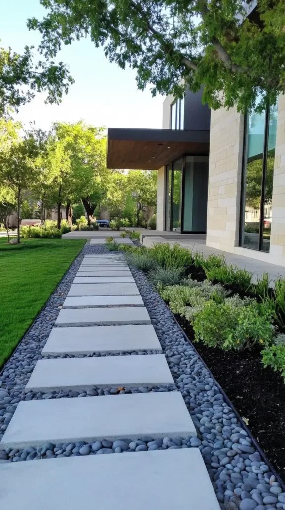 stone walkway