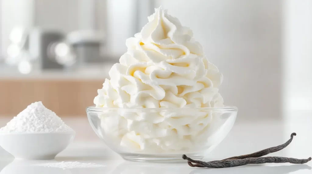 whipped cream