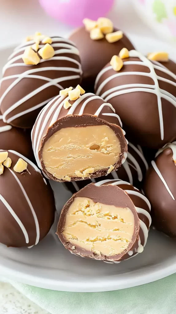 peanut butter chocolate eggs