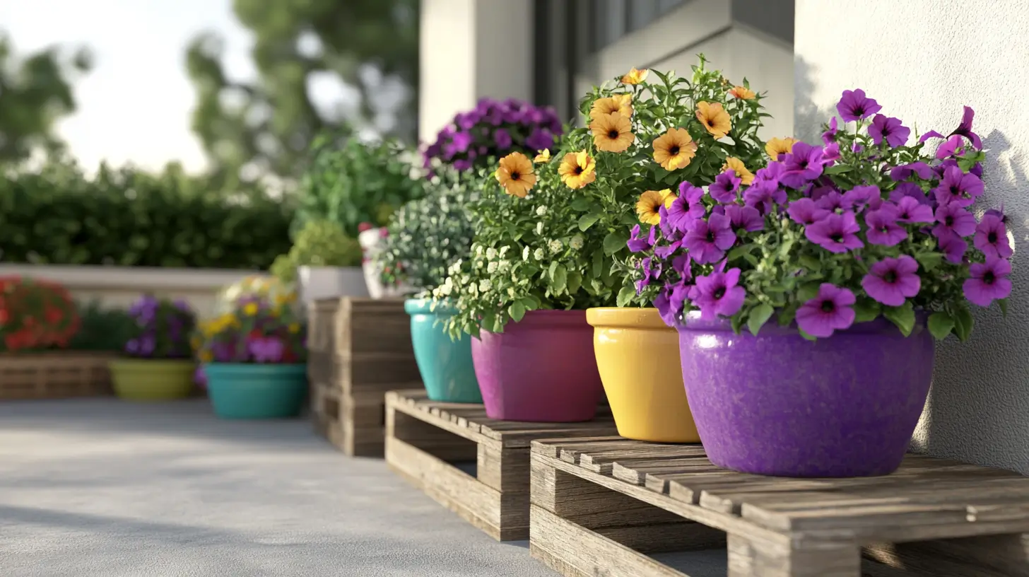 container garden flowers