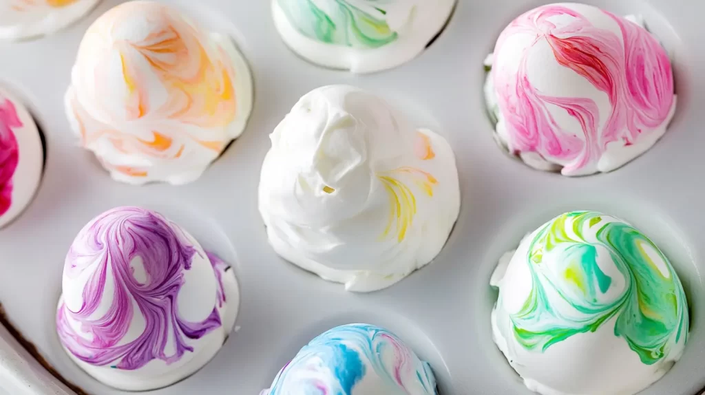 cool whip Easter eggs