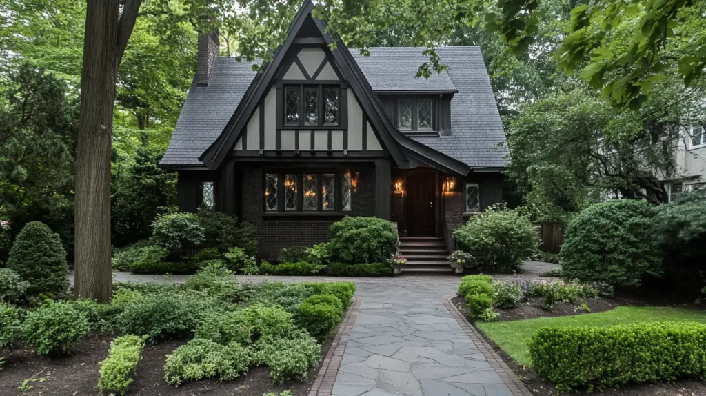 driveway to a home