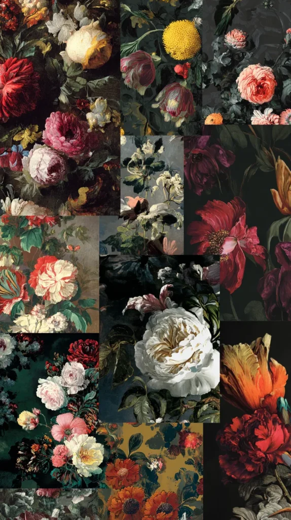 moody dark botanicals