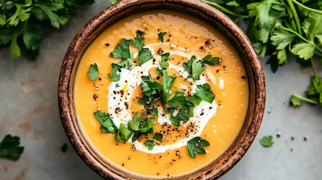 roasted butternut squash soup