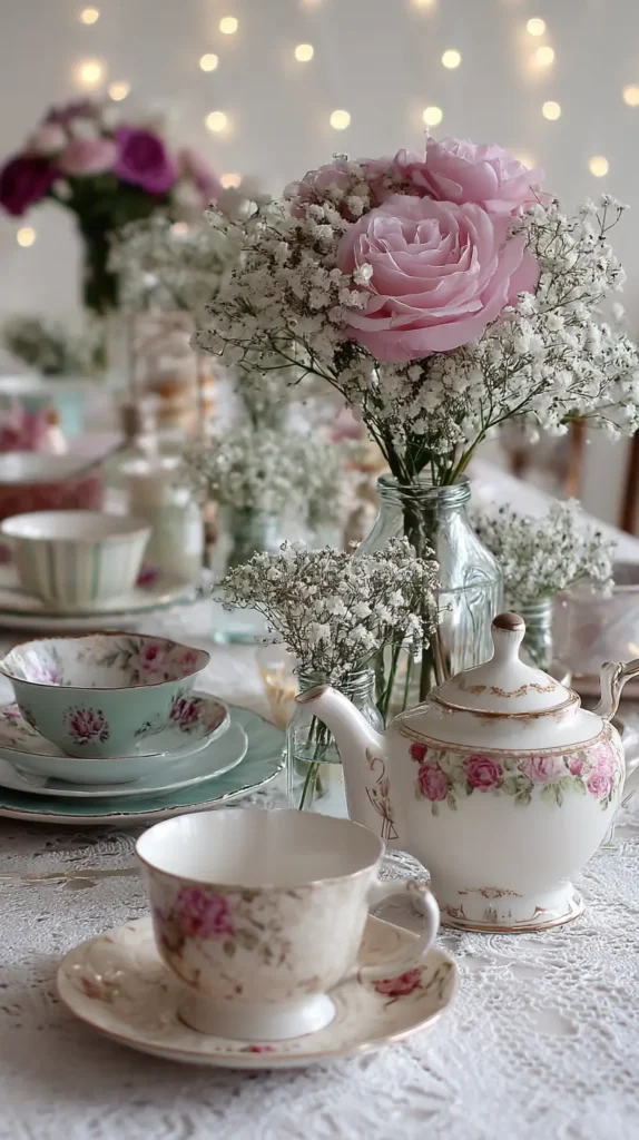 tea party bridal shower ideas