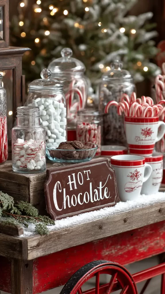 hot chocolate bar