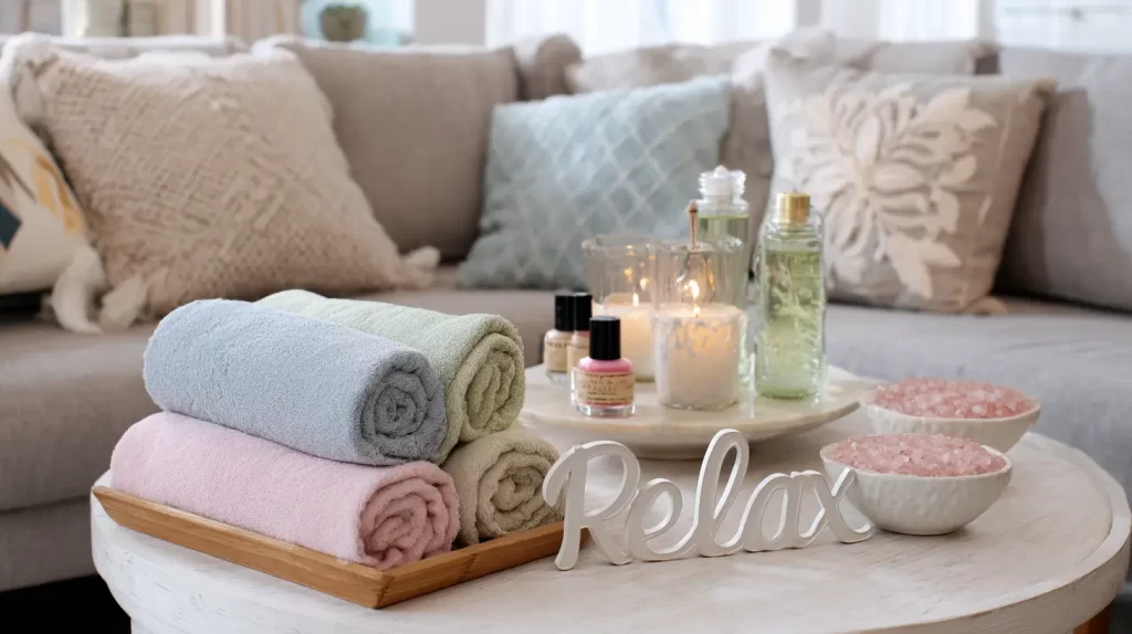 spa day at home