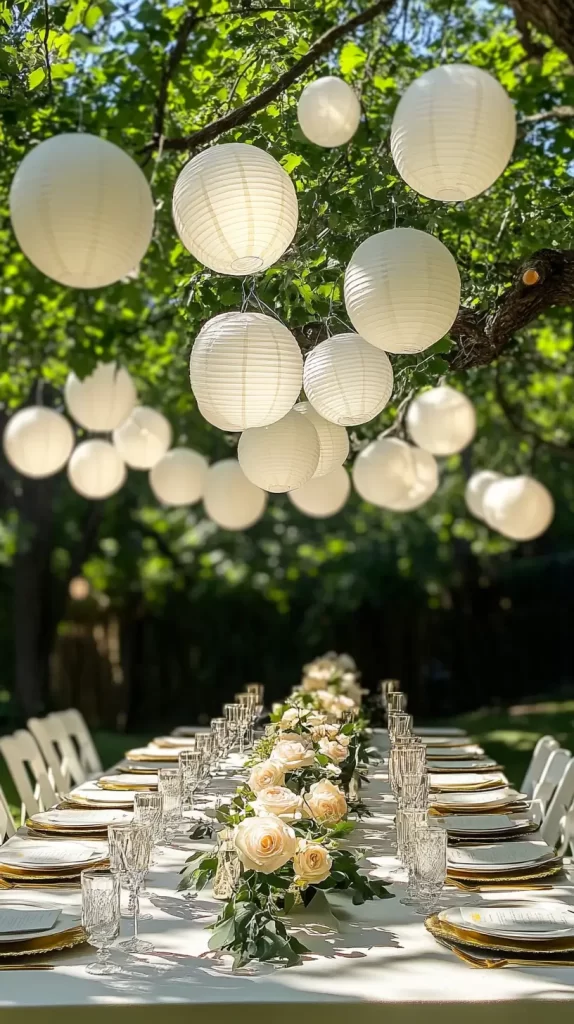 garden party outside