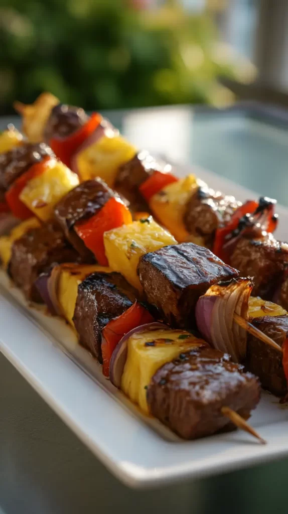 beef and pineapple