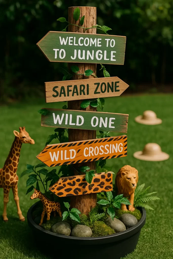 jungle sign