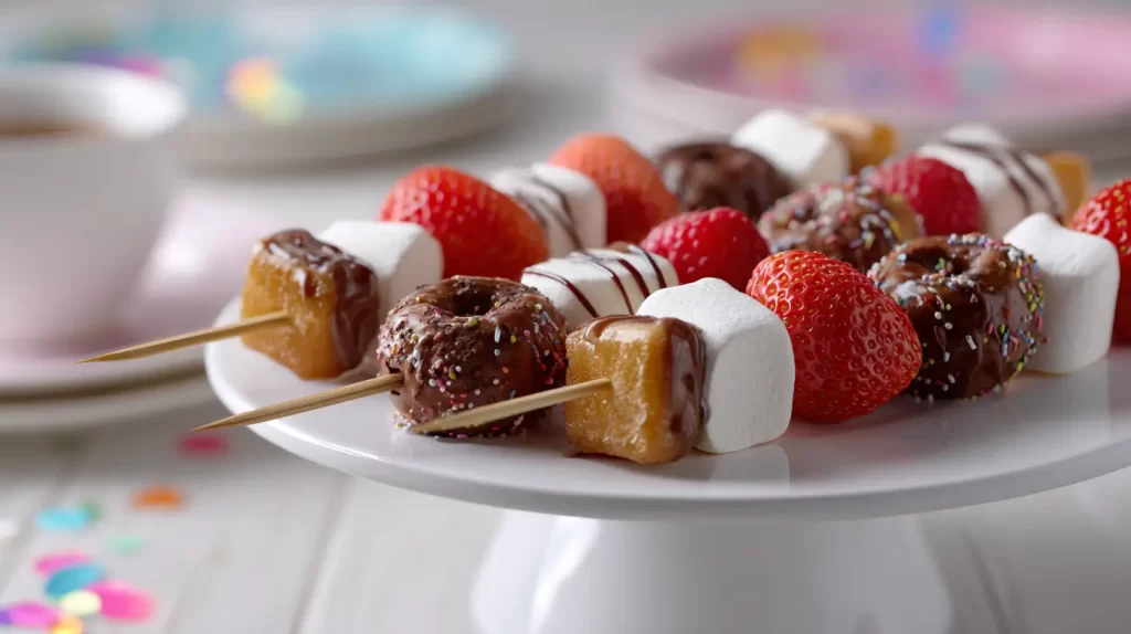 dessert kabob