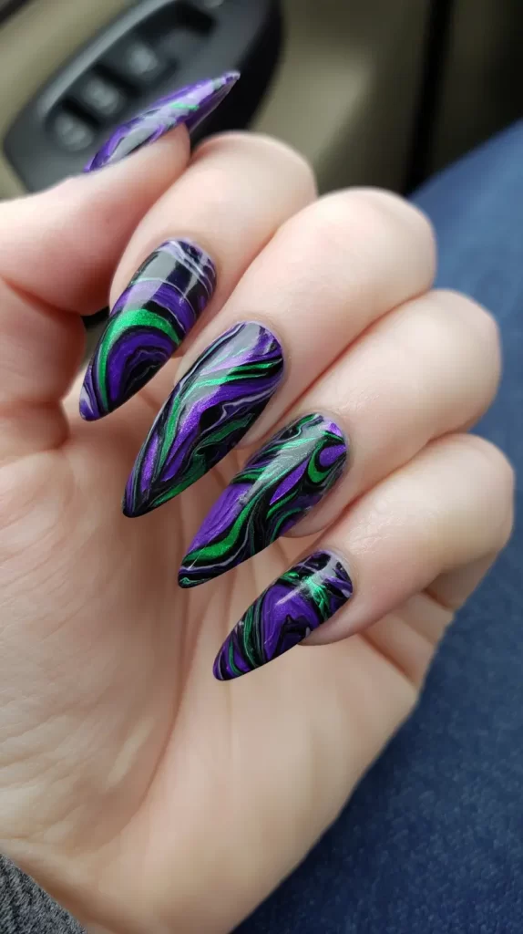 maleficent manicure