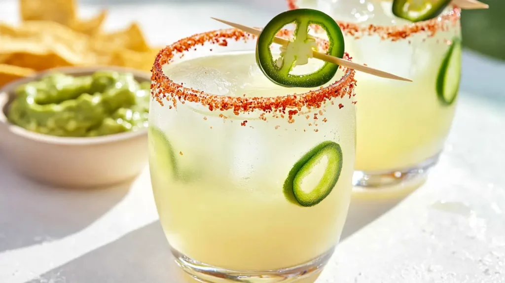 cocktail with garnish