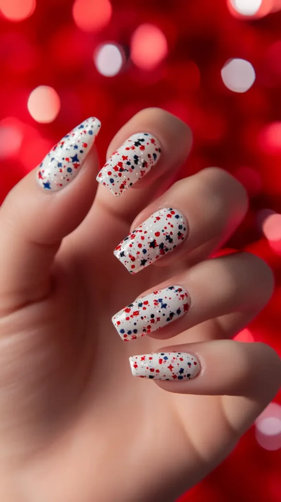 Fourth of July nails