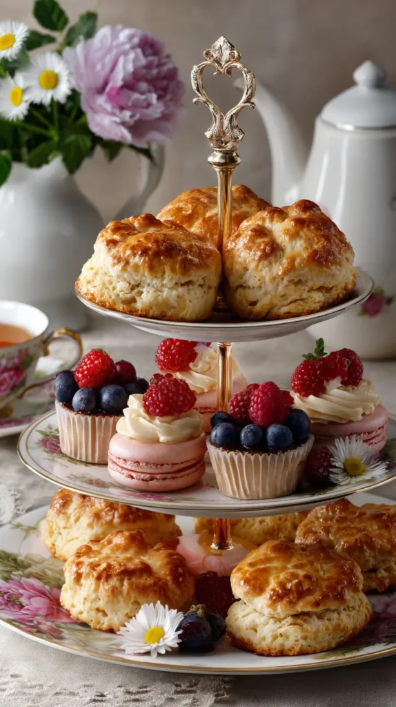 dessert tiered tray