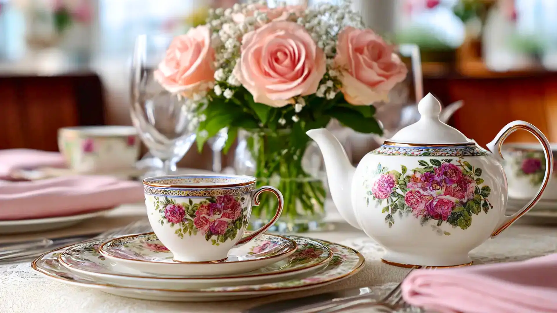 high tea party