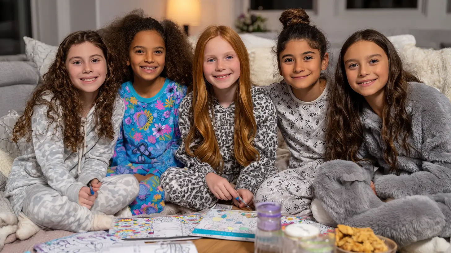 girls in conservative pjs