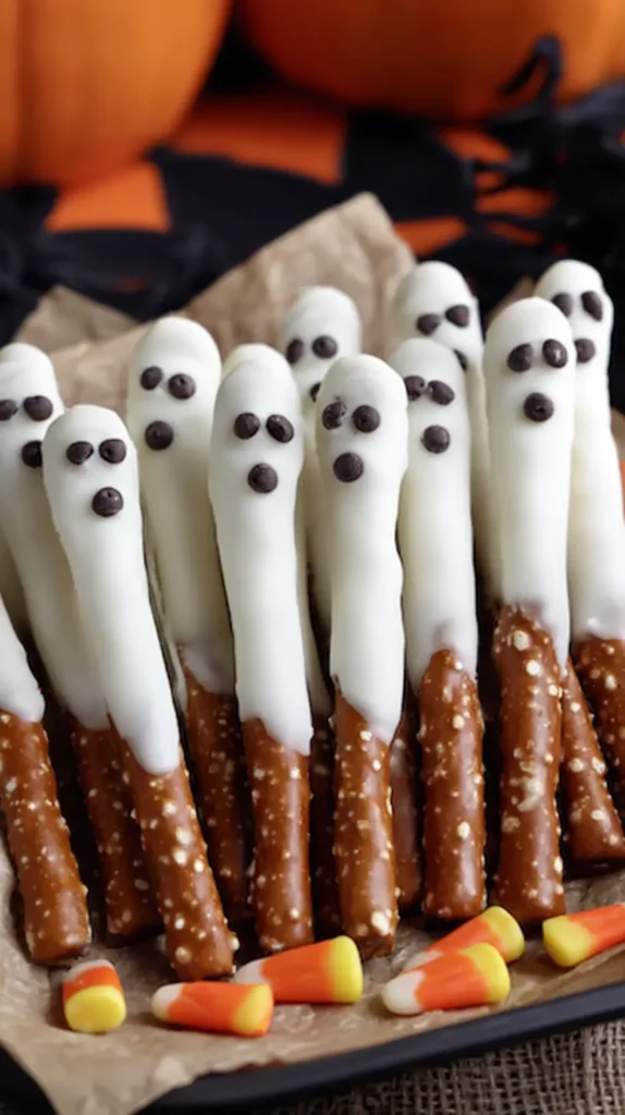 ghostly pretzel rods
