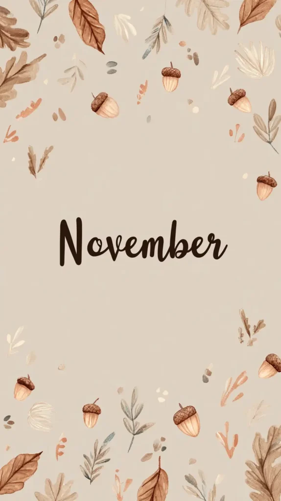 cute November wallpaper