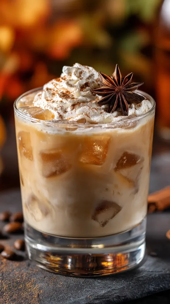 white russian pumpkin cocktails