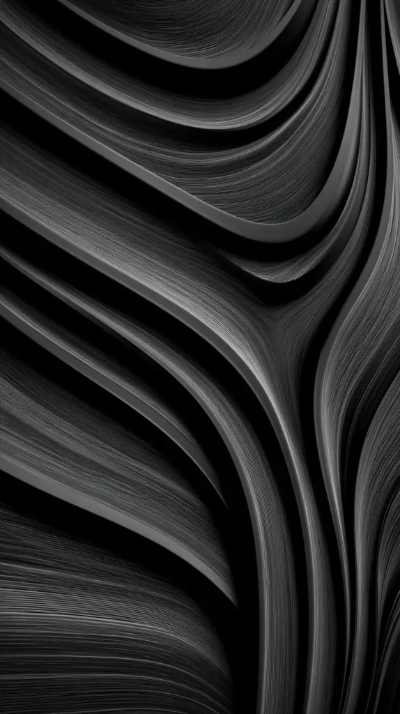 black wallpaper