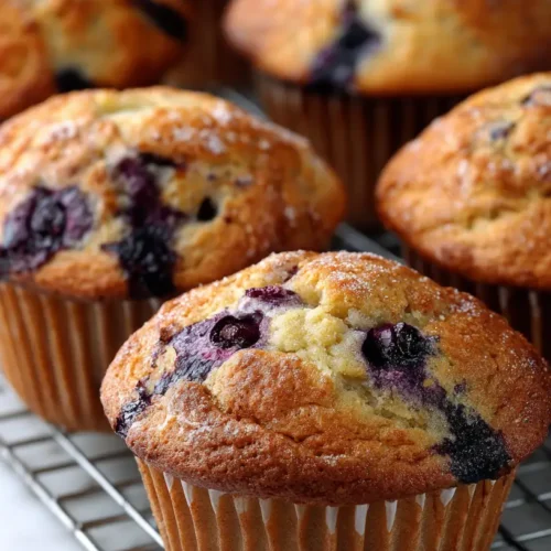blueberry muffins