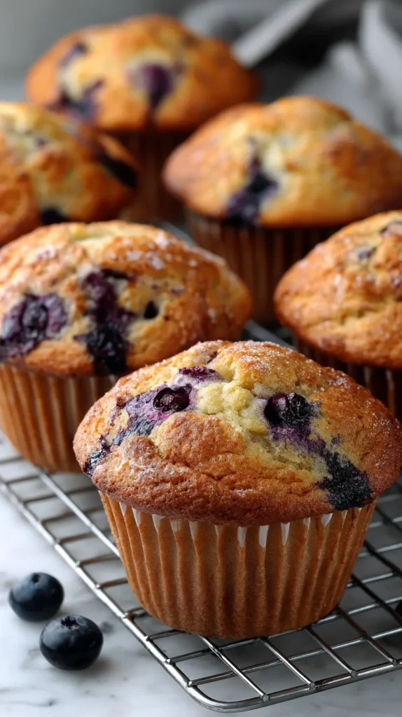 blueberry muffins