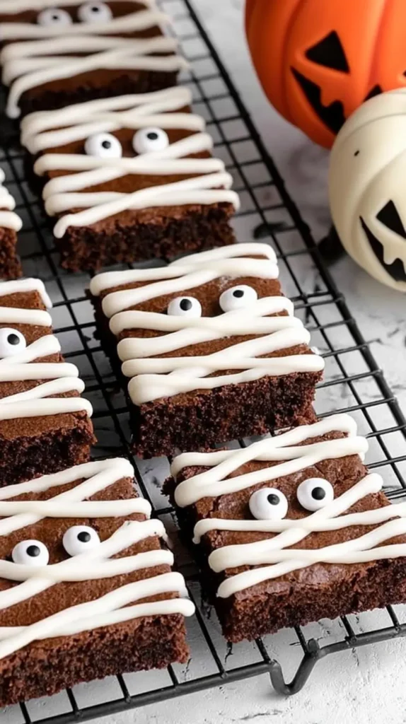 mummy brownies