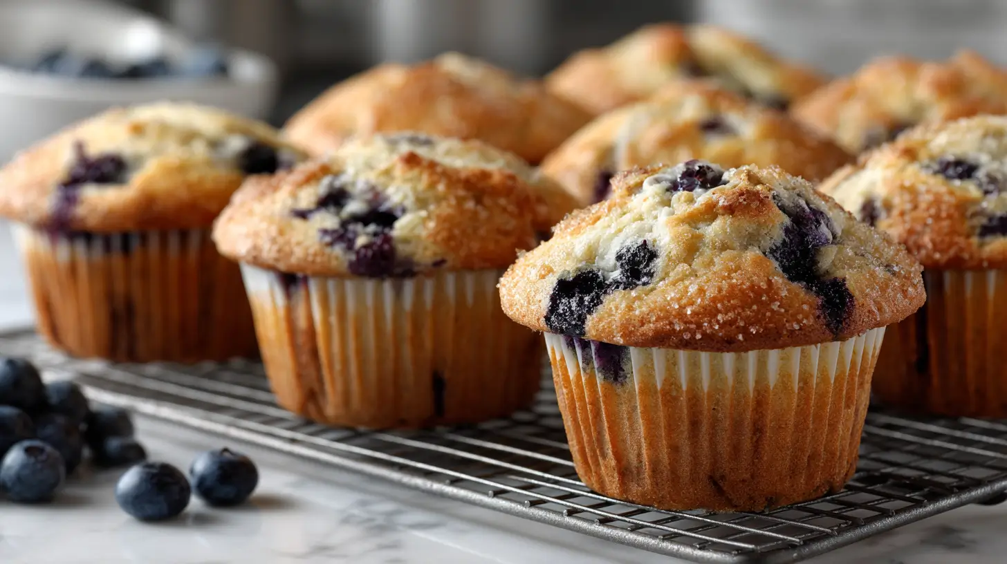 blueberry muffins