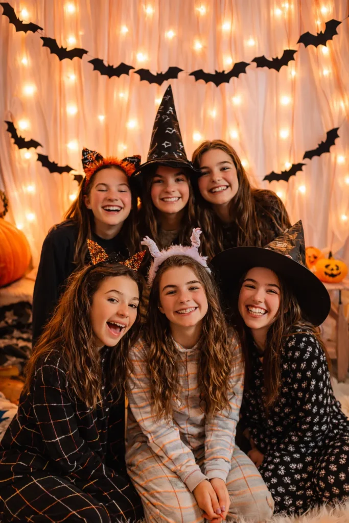 girls grouped together for a photo