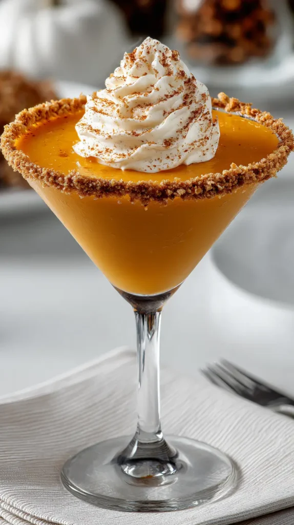 pumpkin pie martini