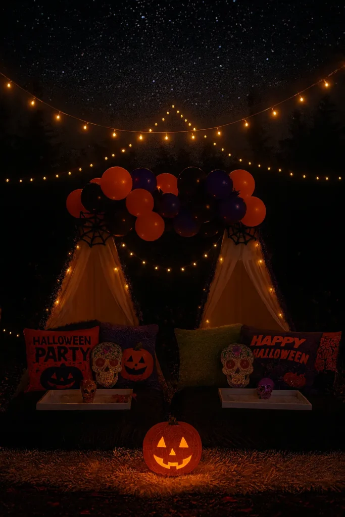 outdoor night campout