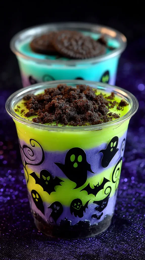 glow in the dark pudding cups
