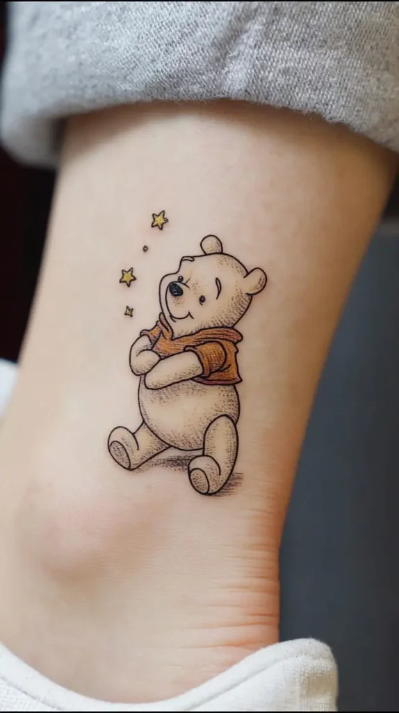 Winnie the Pooh Disney tattoo
