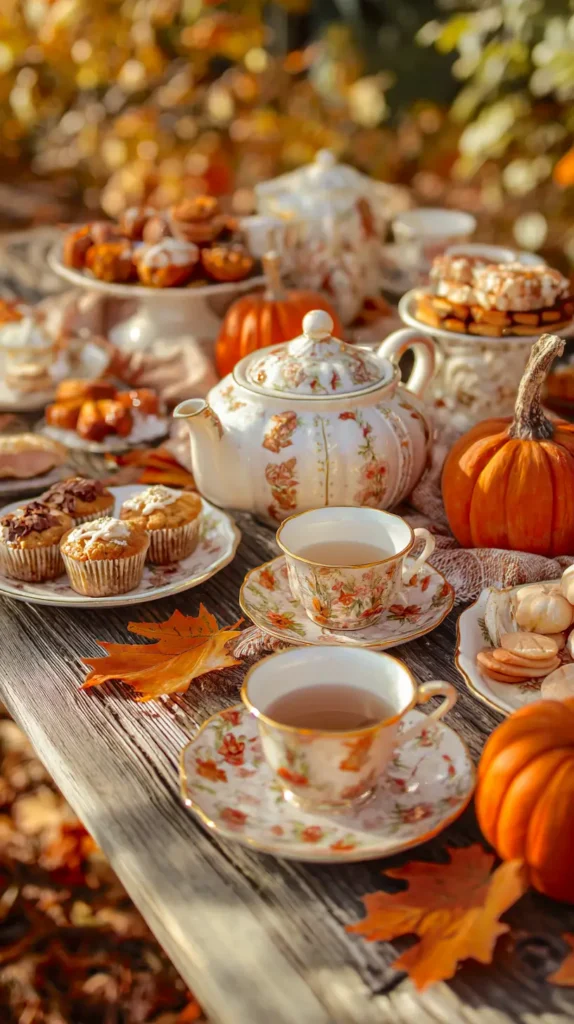 fall tea party