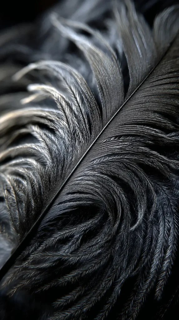 black feather