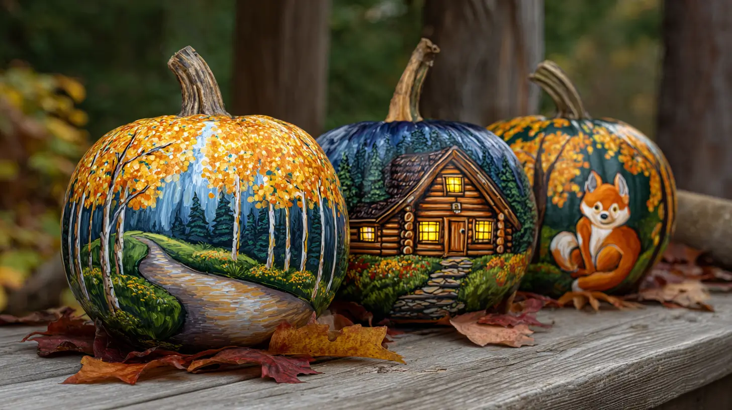pumpkin painting ideas