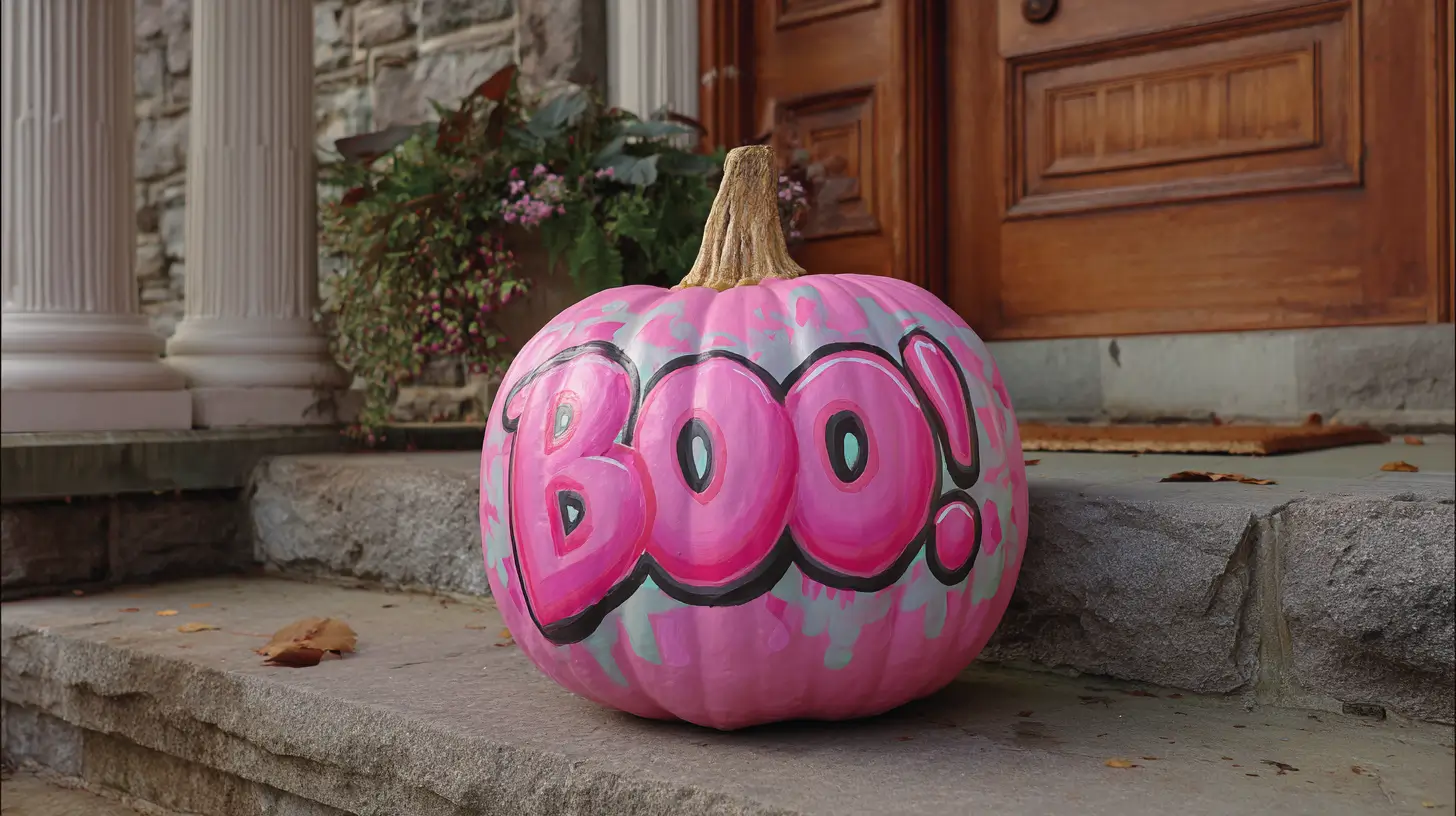 boo pumpkin