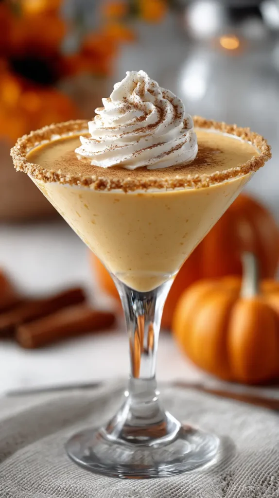 pumpkin cheesecake martini
